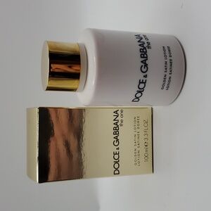 Dolce & Gabbana The One Golden Satin Lotion 100mL 3.3 FL. OZ.